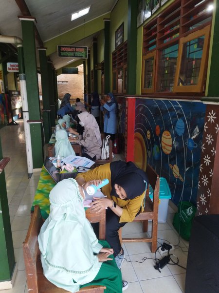 SD Negeri Yogyakarta Cek Kesehatan Gratis Puskesmas Banguntapan 3