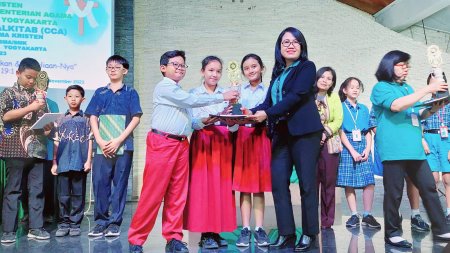 SD Negeri Yogyakarta Juara 3 Cerdas Cermat Alkitab Agama Kristen Kab. Bantul Nov 2023