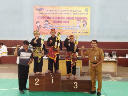 SD Negeri Yogyakarta OOSN Pencak Silat tingkat Kabupaten