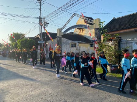 SD Negeri Yogyakarta Semarak HUT RI 77