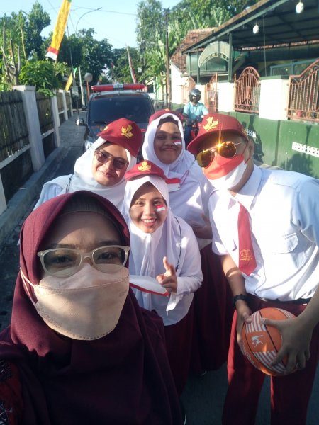 SD Negeri Yogyakarta Semarak HUT RI 77