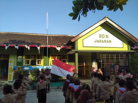 SD Negeri Yogyakarta Upacara Hari Pramuka 14 Agustus 2023